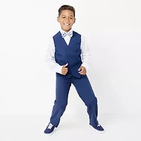 Van Heusen Little & Big Kid Boys 4-pc. Suit Set