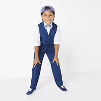 Van Heusen Little & Big Kid Boys 4-pc. Suit Set