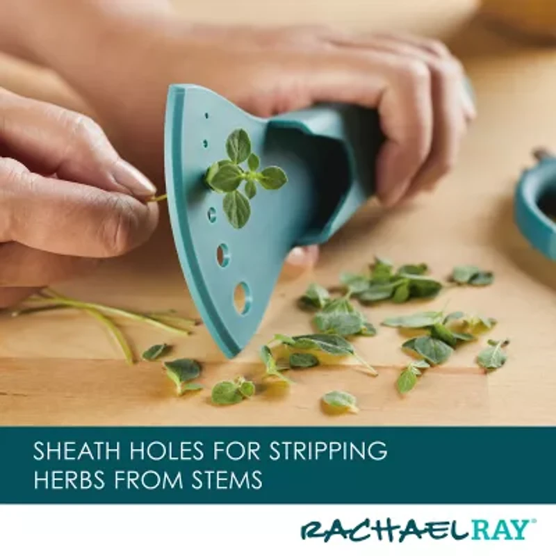 Rachael Ray Professional Multi Kitchen Scissors with Herb Stripper and Sheath