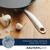 Rachael Ray Professional Stainless Steel 11-pc. Cookware Set