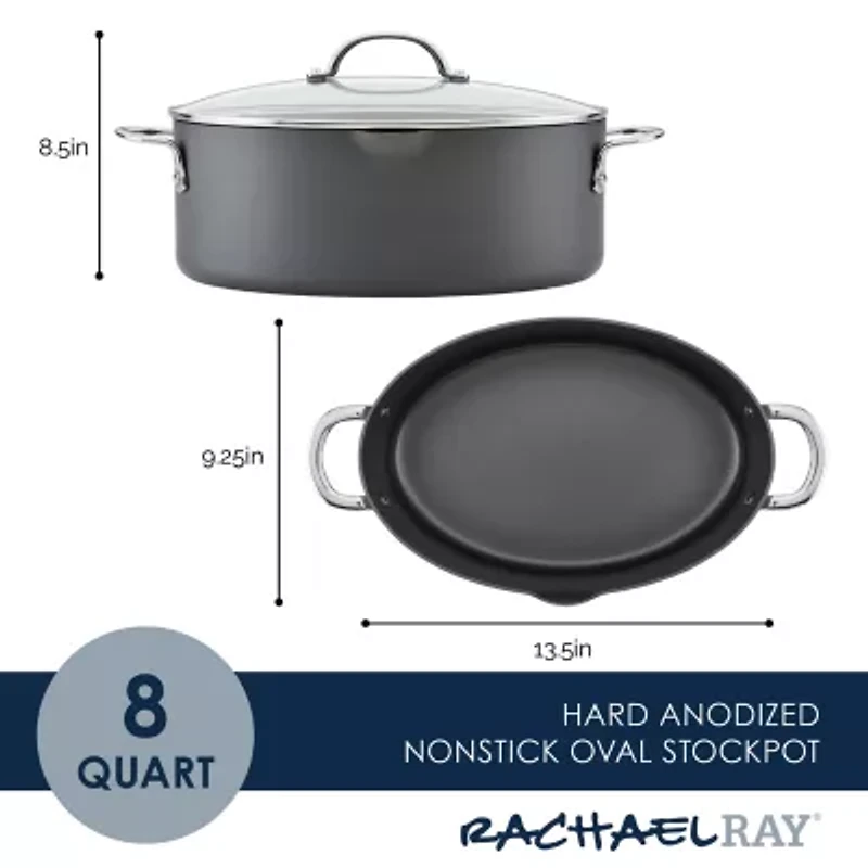 Rachael Ray Professional 8-qt. Stockpot with Lid