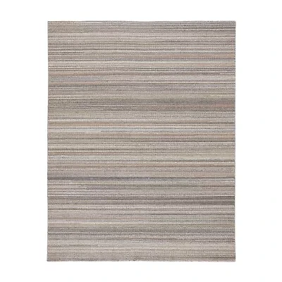 Weave And Wander Foxwood Solid Flatweave Indoor Rectangle Accent Rugs