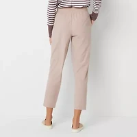 Stylus Womens Ankle Mid Rise Pull-On Pant