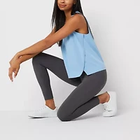 Stylus Womens Mid Rise Knit 26" 7/8 Ankle Legging