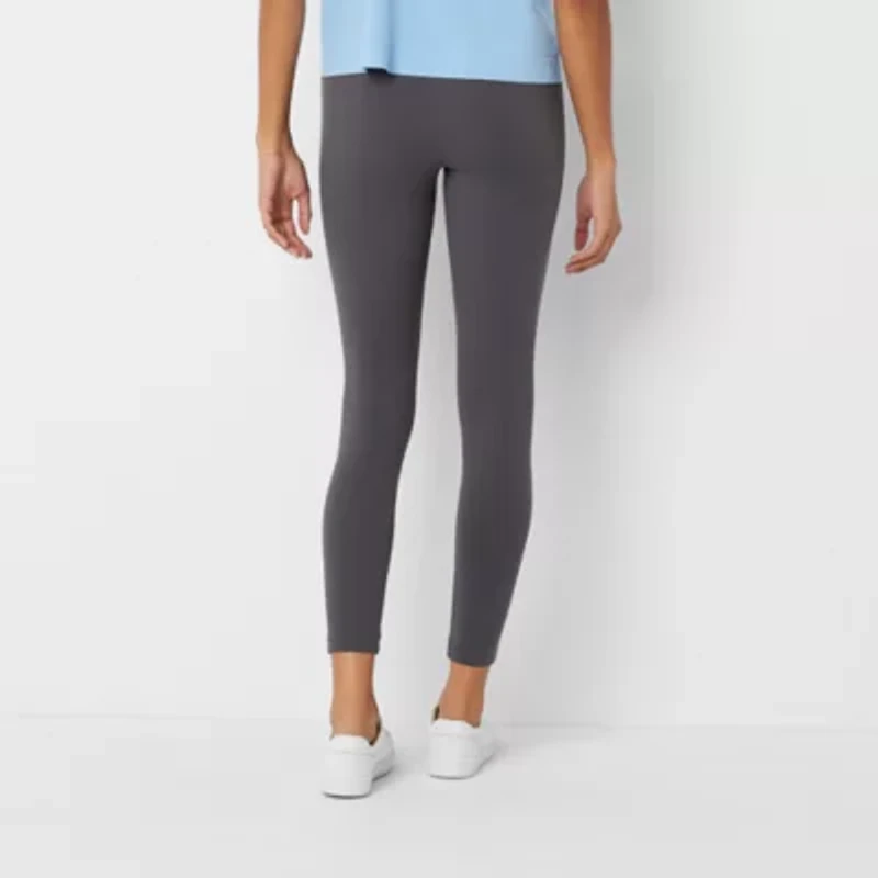 Stylus Womens Mid Rise Knit 26" 7/8 Ankle Legging