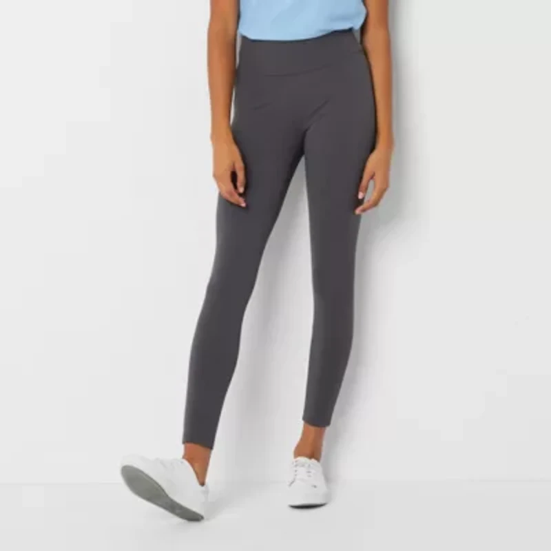 Stylus Womens Mid Rise Knit 26" 7/8 Ankle Legging