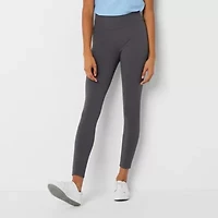 Stylus Womens Mid Rise Knit 26" 7/8 Ankle Legging