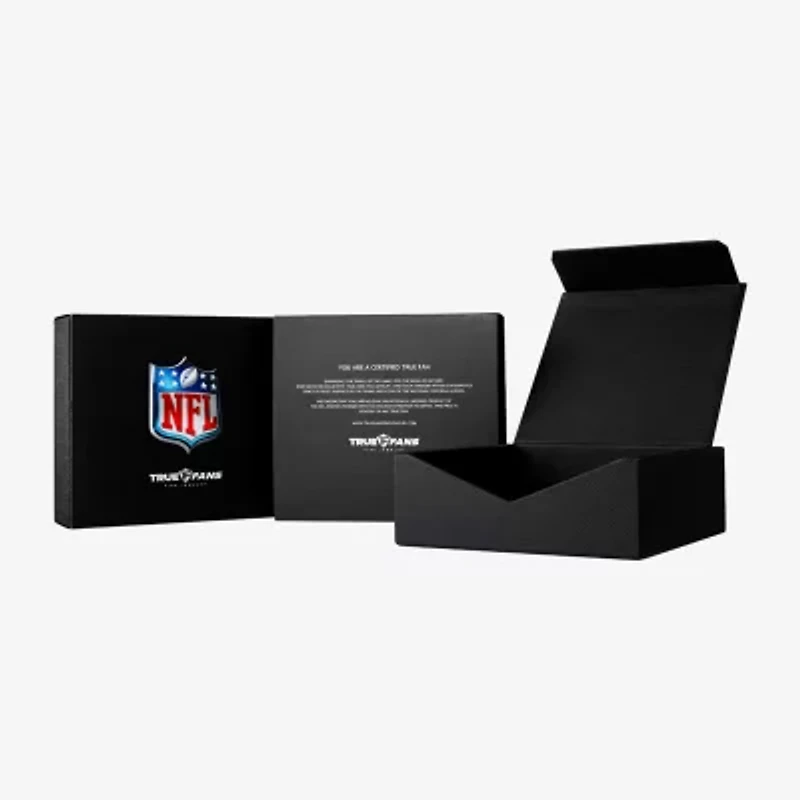 True Fans Fine Jewelry Mens Diamond Accent Genuine Black Onyx Sterling Silver Fashion Ring