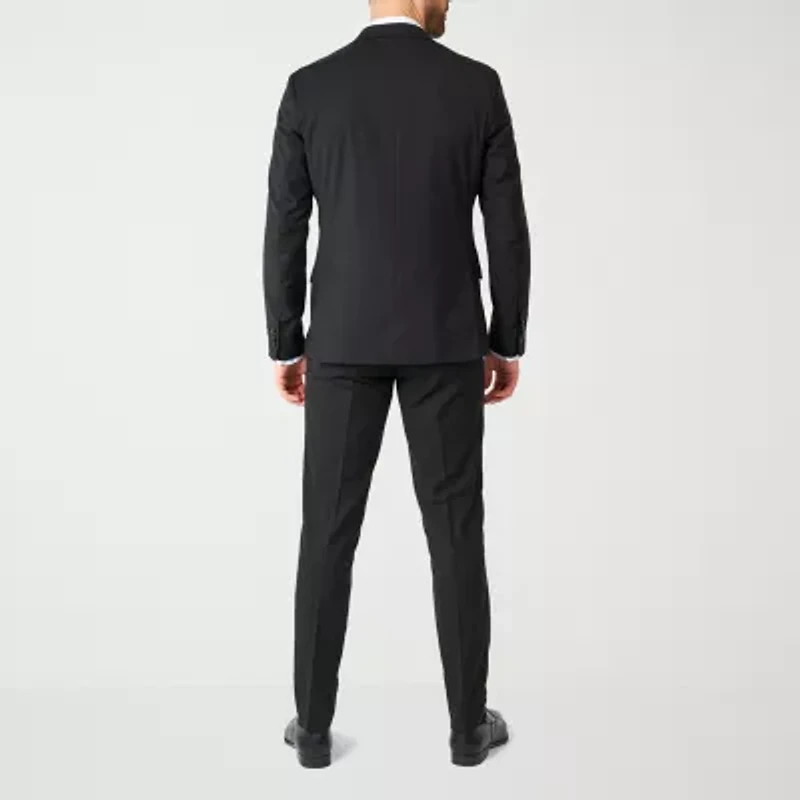OppoSuits Casual Daily Deep Black 2-pc Suit