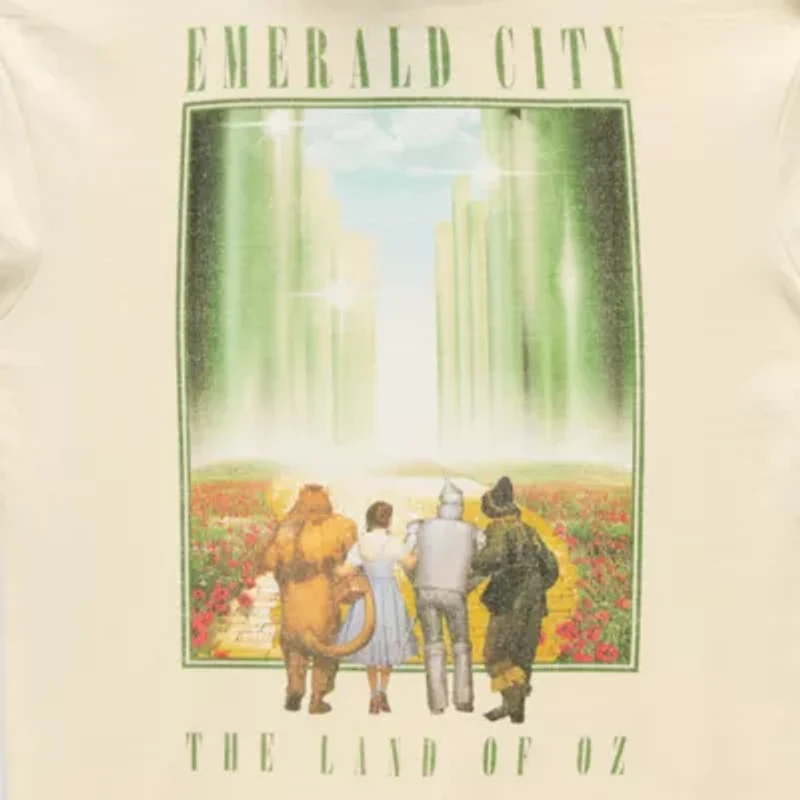 Ripple Junction The Wizard Of Oz Emerald City Womens Long Sleeve Juniors Hoodie