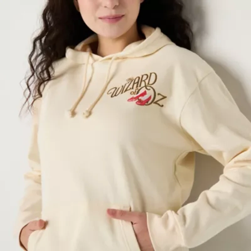 Ripple Junction The Wizard Of Oz Emerald City Womens Long Sleeve Juniors Hoodie