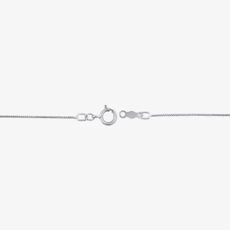 Womens 1/2 CT. T.W. Natural White Diamond 14K Gold Cross 18 Inch Pendant Necklace