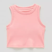 Xersion Ribbed Little & Big Kid Girls Long Line Bra 356780