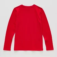 Thereabouts Little & Big Kid Boys Crew Neck Long Sleeve T-Shirt