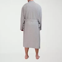 Hanes Mens Waffle Long Sleeve Length Robe
