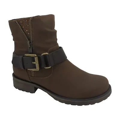 Pop Little & Big Kid Girls Tali Flat Heel Booties