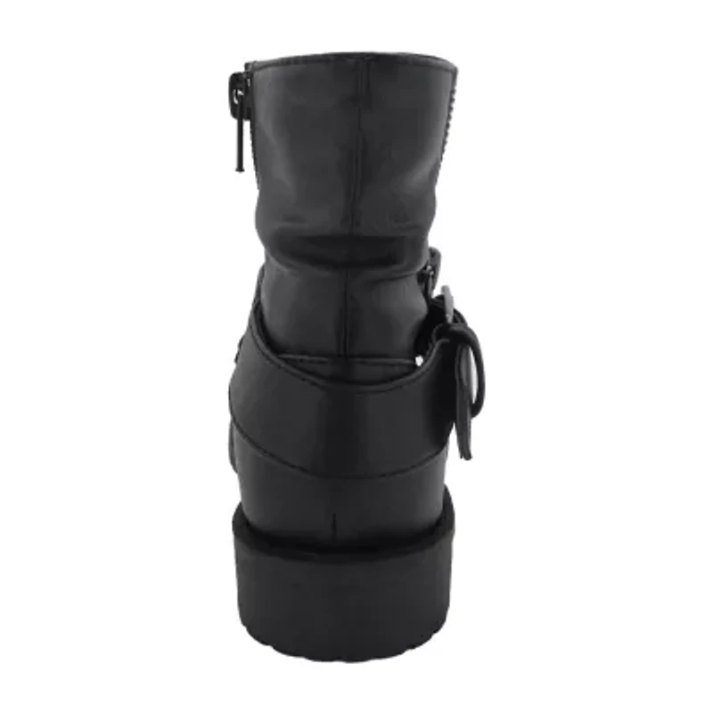 Pop Little & Big Kid Girls Tali Flat Heel Booties