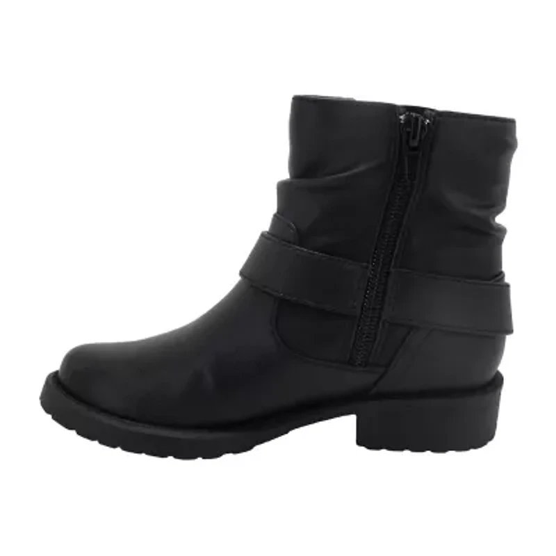 Pop Little & Big Kid Girls Tali Flat Heel Booties