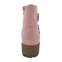 Pop Little & Big Kid Girls Kenneth Flat Heel Booties