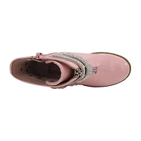 Pop Little & Big Kid Girls Kenneth Flat Heel Booties