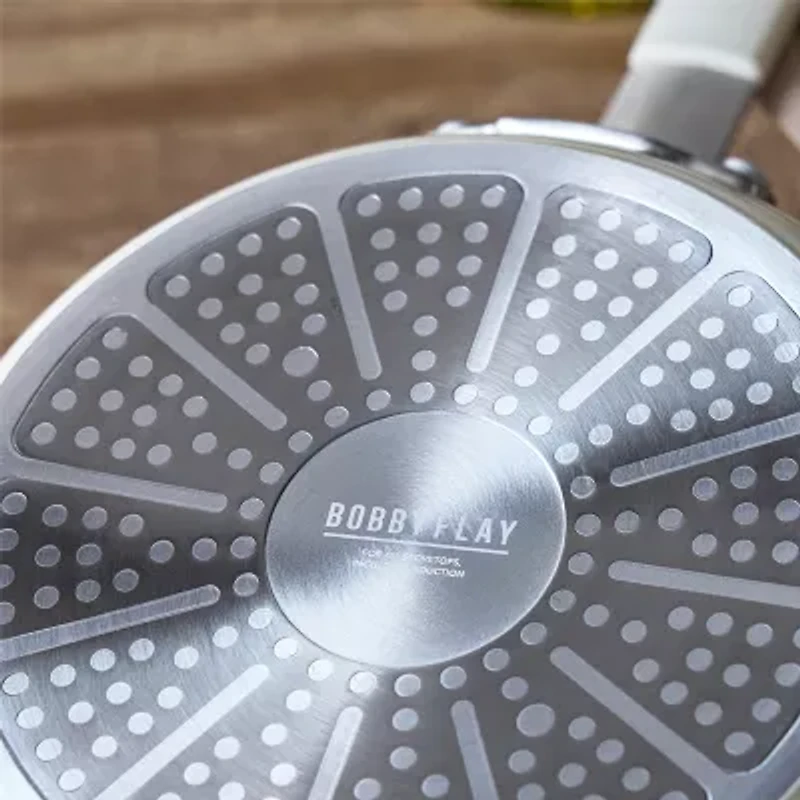 Bobby Flay Ceramic Non-Stick 11" Skillet with Lid