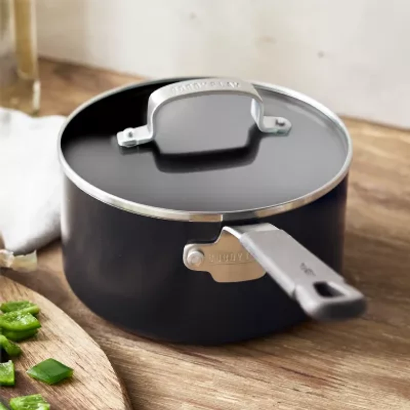 Bobby Flay Ceramic Non-Stick 2.5-qt. Sauce Pan with Lid