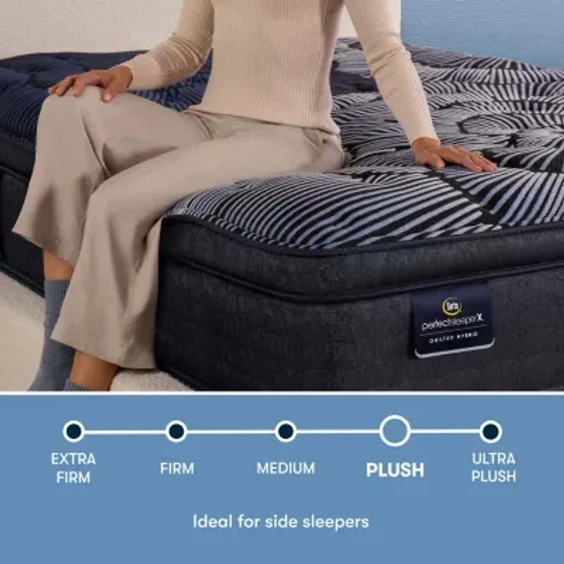 Serta® Quilted Perfect Sleeper X™ Hybrid Max 15" Plush Pillow Top - Mattress Only