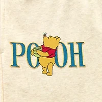 Womens Cuffed Winnie The Pooh Juniors Fleece Jogger Pant