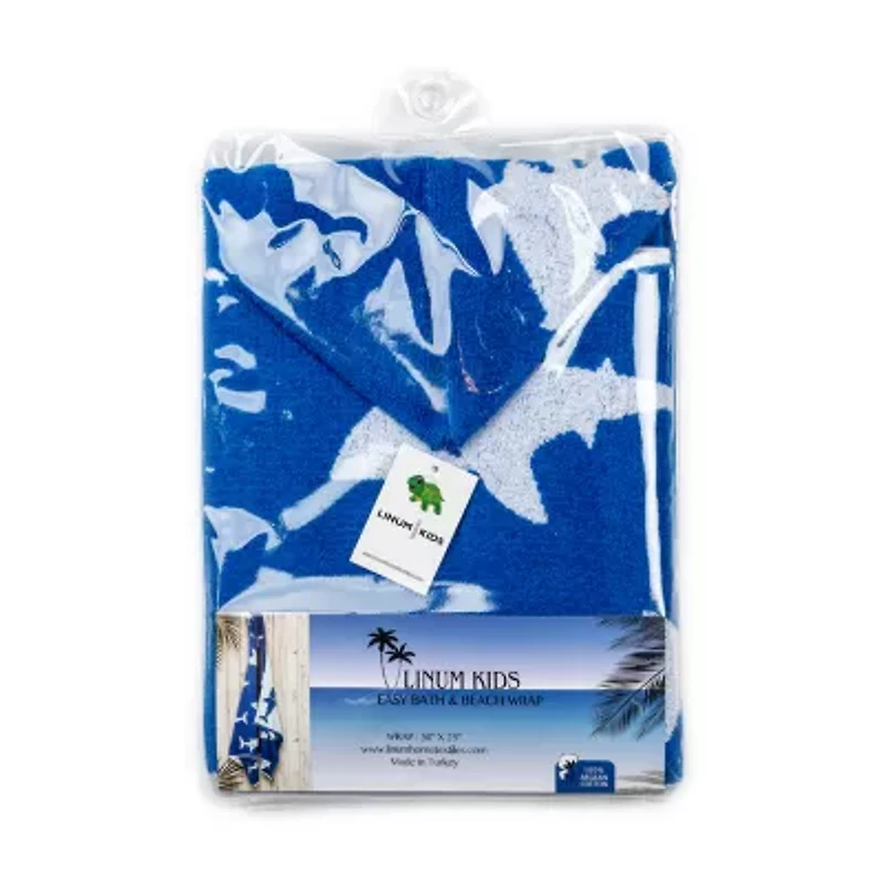 Linum Home Textiles Hooded Easy Animal Bath Towel