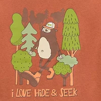 Okie Dokie Toddler & Little Boys Crew Neck Long Sleeve Regular Fit Graphic T-Shirt