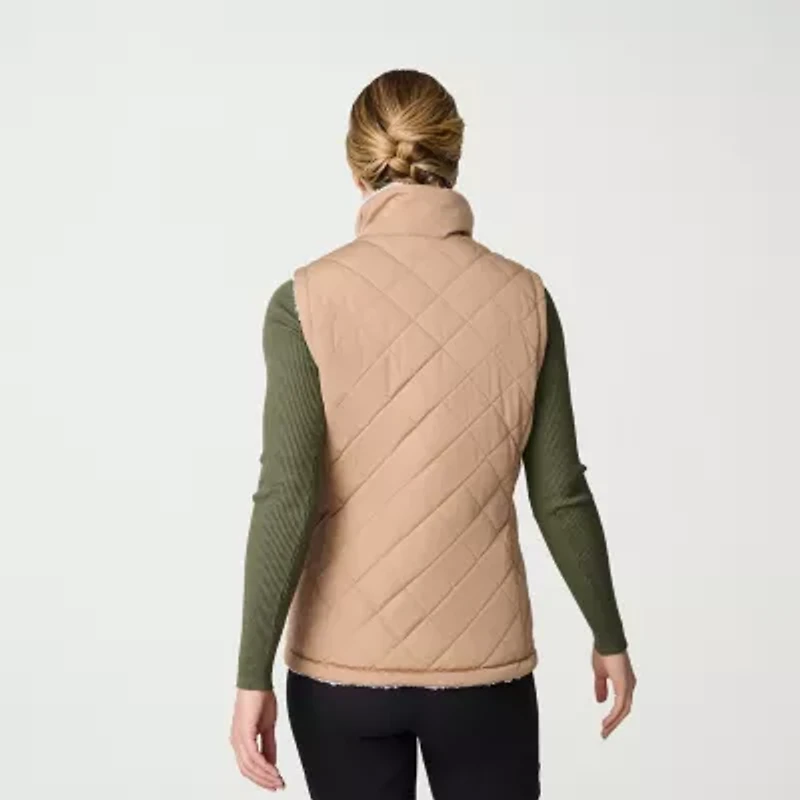 Free Country Womens Reversible Midweight Quilted Vest