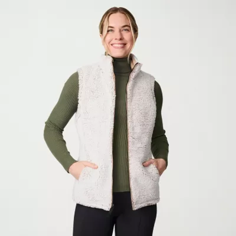 Free Country Womens Reversible Midweight Quilted Vest