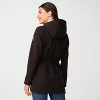 Free Country Womens Hooded Water Resistant Lightweight Softshell Jacket
