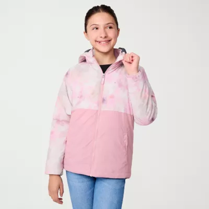 Free Country Little & Big Kid Girls Water Resistant Wind Heavyweight Puffer Jacket