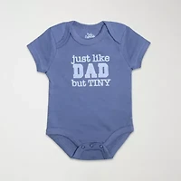 Baby Essentials Boys Crew Neck Short Sleeve 3-pc. Bodysuit