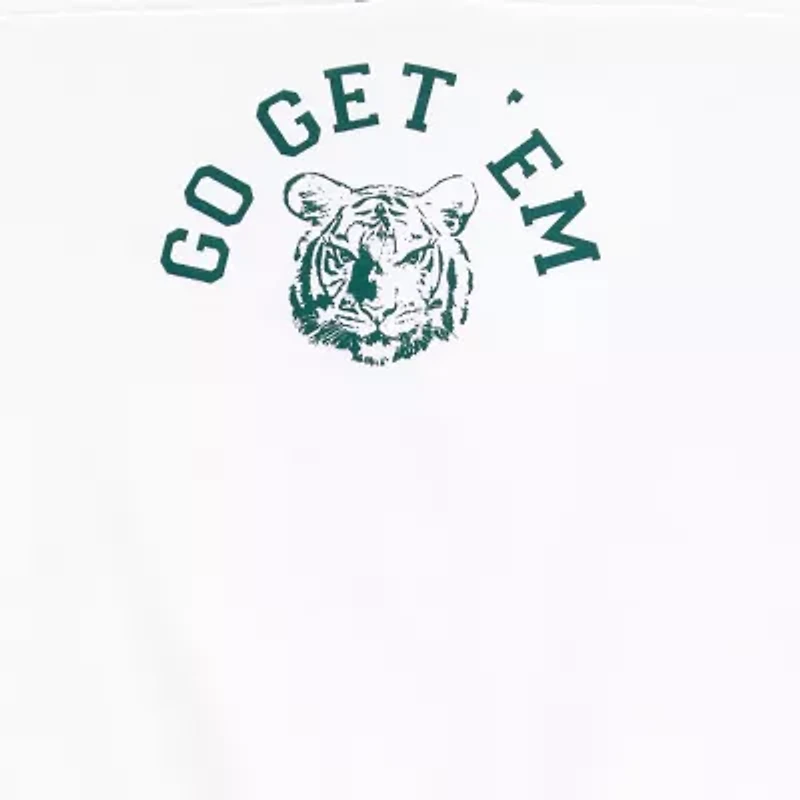 Thereabouts Little & Big Kid Girls V Neck Short Sleeve Regular Fit Graphic T-Shirt