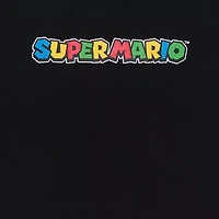 Little & Big Kid Boys Crew Neck Long Sleeve Regular Fit Super Mario Graphic T-Shirt