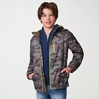 Free Country Little & Big Kid Boys Fleece Water Resistant Lightweight Windbreaker