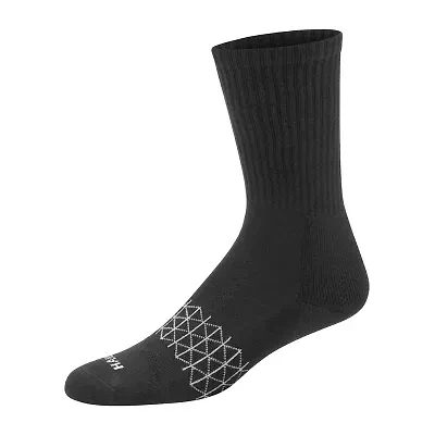 Hanes® Men's Ultimate Absolute Comfort, 3+1 Bonus Pack Crew Socks