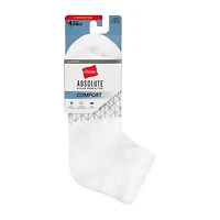 Hanes® Men's Ultimate Absolute Comfort, 3+1 Bonus Pack, Ankle Socks