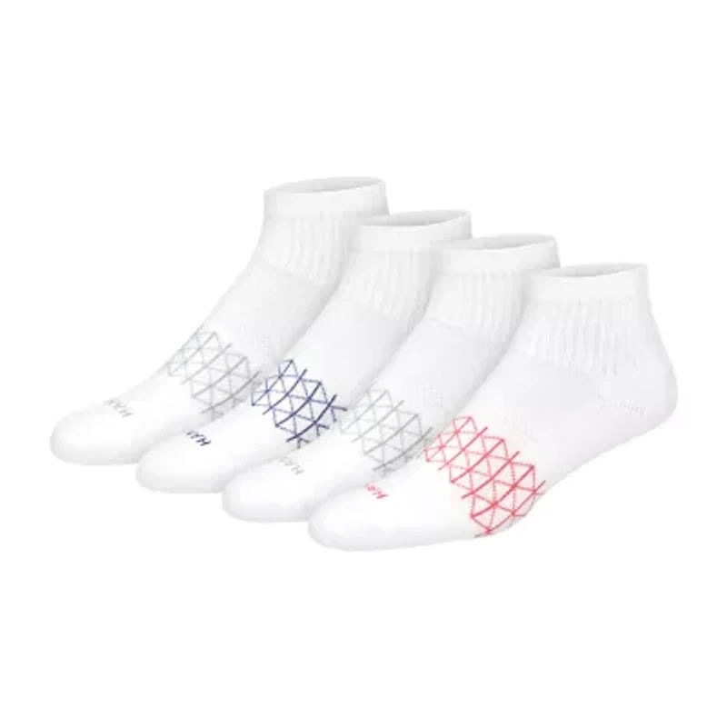 Hanes® Men's Ultimate Absolute Comfort, 3+1 Bonus Pack, Ankle Socks