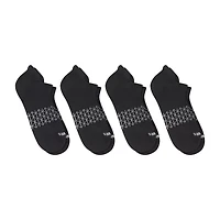 Hanes® Men's Ultimate Absolute Comfort, 3+1 Bonus Pack, No-Show Socks with Heel Shield