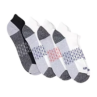 Hanes® Men's Ultimate Absolute Comfort, 3+1 Bonus Pack, No-Show Socks with Heel Shield