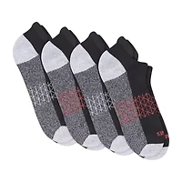 Hanes® Men's Ultimate Absolute Comfort, 3+1 Bonus Pack, No-Show Socks with Heel Shield