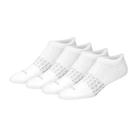 Hanes® Men's Ultimate Absolute Comfort, 3+1 Bonus Pack, No-Show Socks with Heel Shield