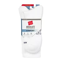 Hanes® Men's Ultimate Absolute Comfort, 3+1 Bonus Pack Crew Socks