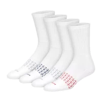 Hanes® Men's Ultimate Absolute Comfort, 3+1 Bonus Pack Crew Socks