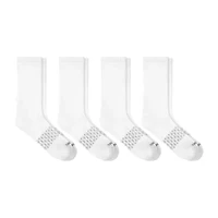 Hanes® Men's Ultimate Absolute Comfort, 3+1 Bonus Pack Crew Socks
