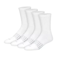 Hanes® Men's Ultimate Absolute Comfort, 3+1 Bonus Pack Crew Socks