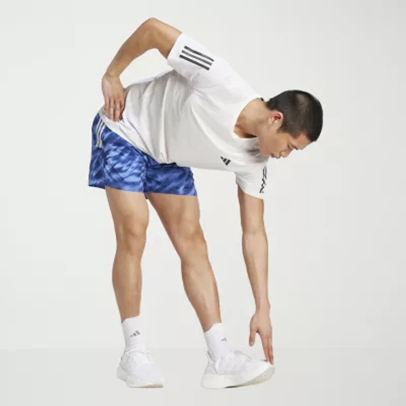adidas Mens 7" Mid Rise Running Short
